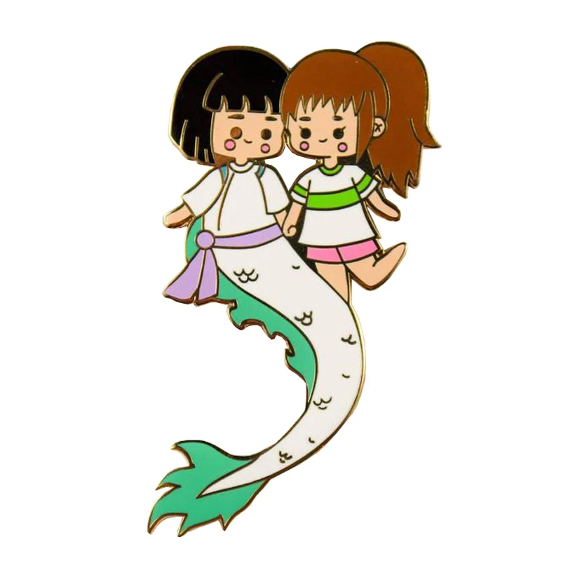 Студийная фильма ghiвеликолепная булавка Хаку чихиро Хаяо Миядзаки | Украшения и