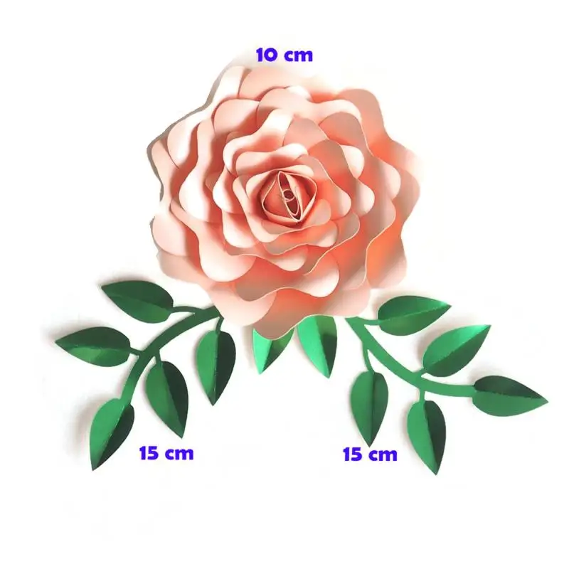 Искусственные цветы 10 см + листья 15 фон сделай сам гигантские фотообои вечерние