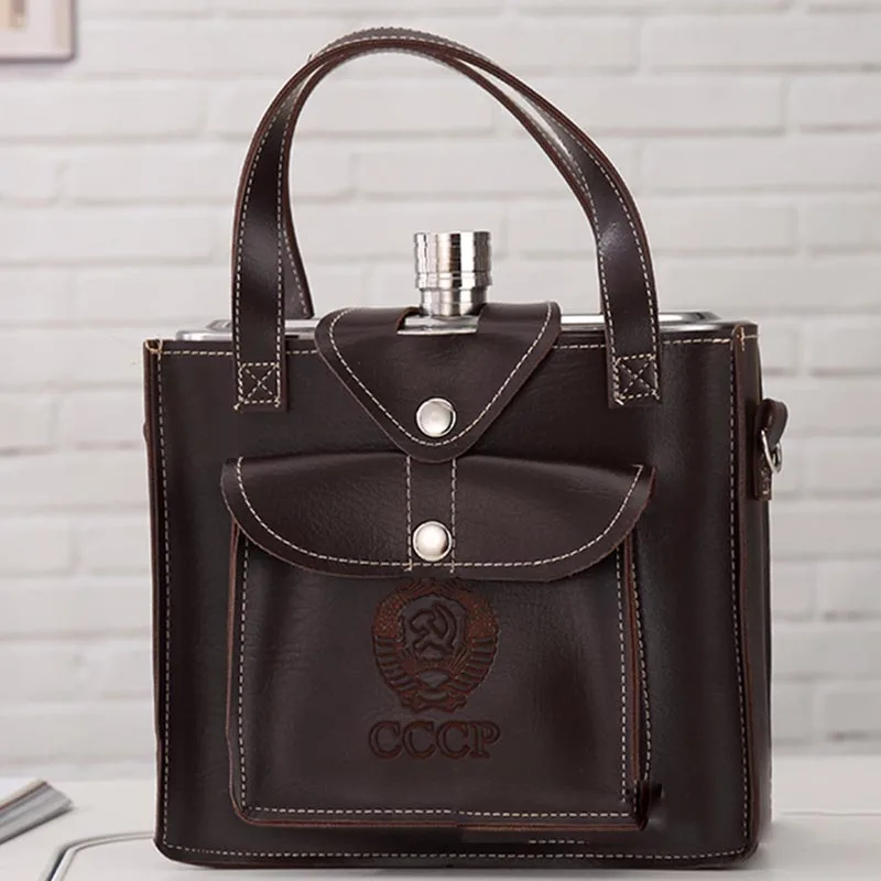 Плоская фляжка из нержавеющей стали 5 кг набор вина для улицы 88 унций толстая