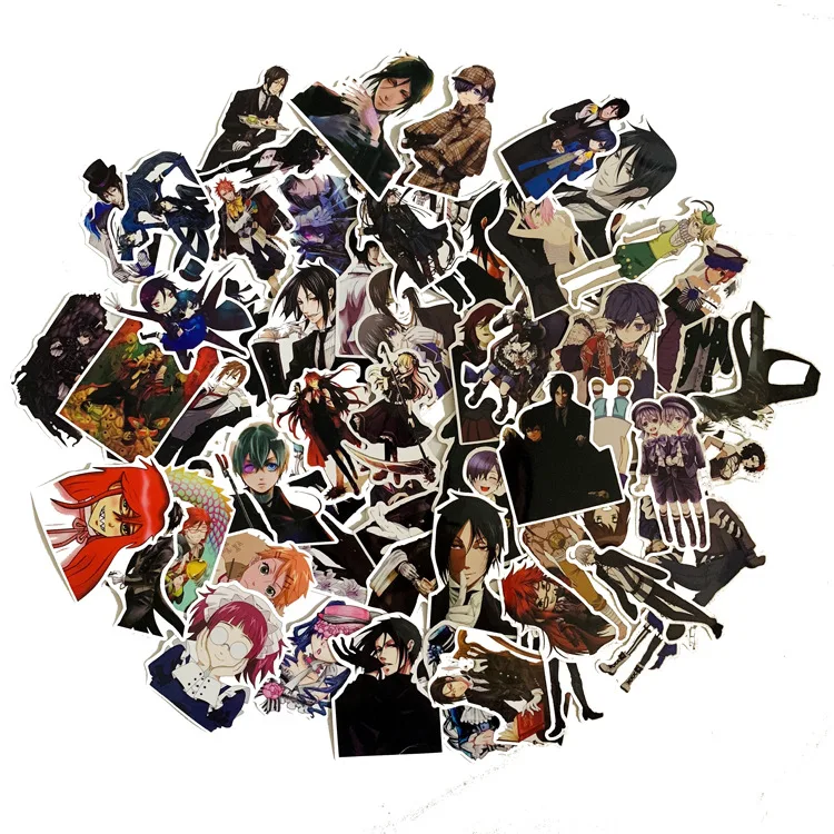 70 шт Япония ботинки в стиле аниме Темный дворецкий с изображением героев из