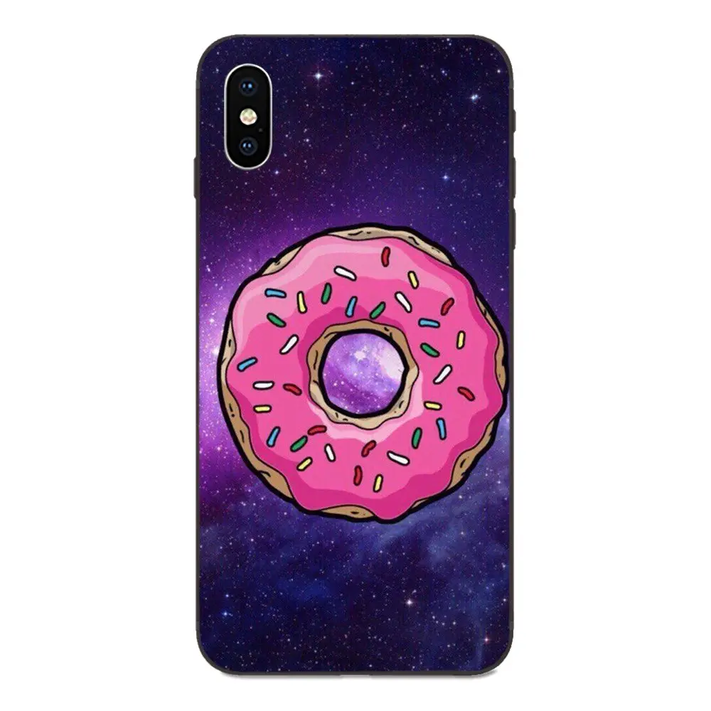 Чехлы для Galaxy A3 A5 A6 A6s A7 A8 A9 A10 A20E A30 A40 A50 A60 A70 A80 A90 плюс еда, Пончик Don't не волнуйся, будь счастлив красочный