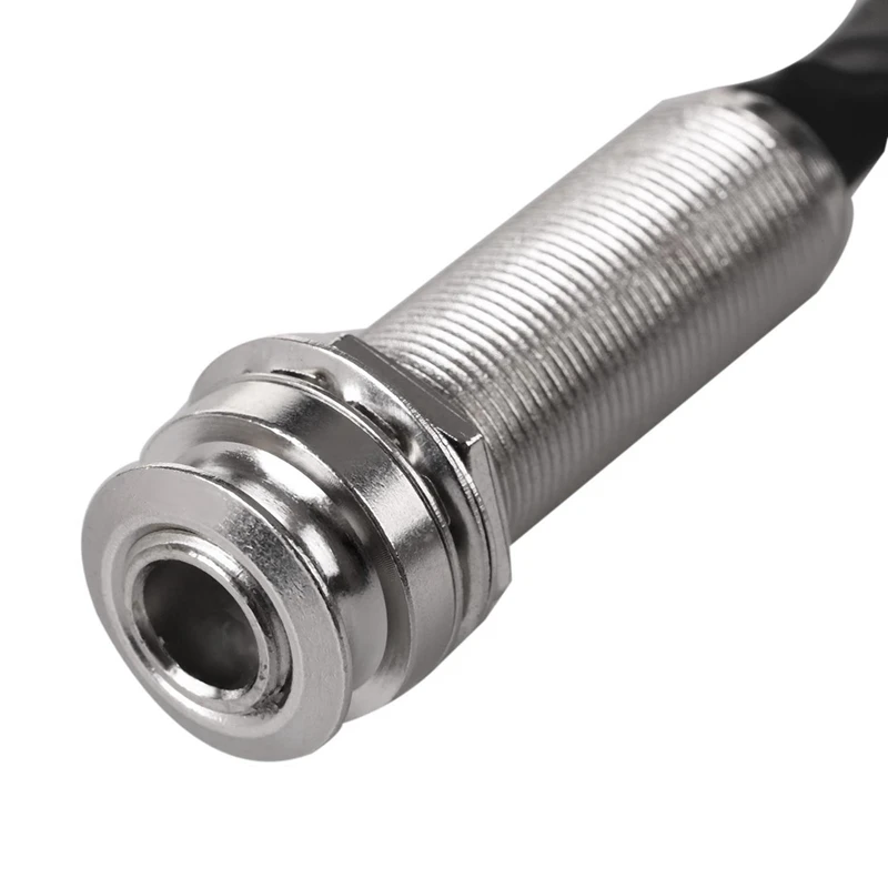 

Piezo Contact Microphone 3 Transducer Pickups & 21-INCHES Wire Length 1/4 Inch Output Jack 2 in 1 Piezo Pickup Disc
