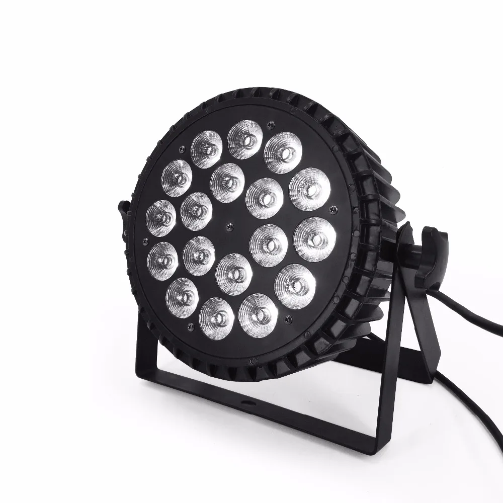 Алюминиевый сплав 18x18 Вт RGBWA UV 4в1 5в1 6в1 светодиодный Par DMX512 для дискотек музыкальный Сценический Эффект диско лампа сценический светильник