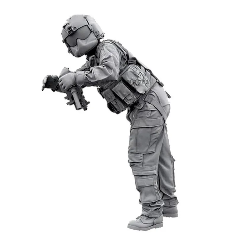 

1/35 Resin Soldier Helicopter Crew Model Home Decor 6 Styles High-quality Epoxy Infantry Figure Assembly Self-assembled Models