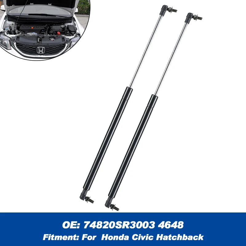 2 шт. задний газовый подъемник для Honda Civic Hatchback 1992 1993 1994 1995 74820SR3003 4648 | Автомобили и