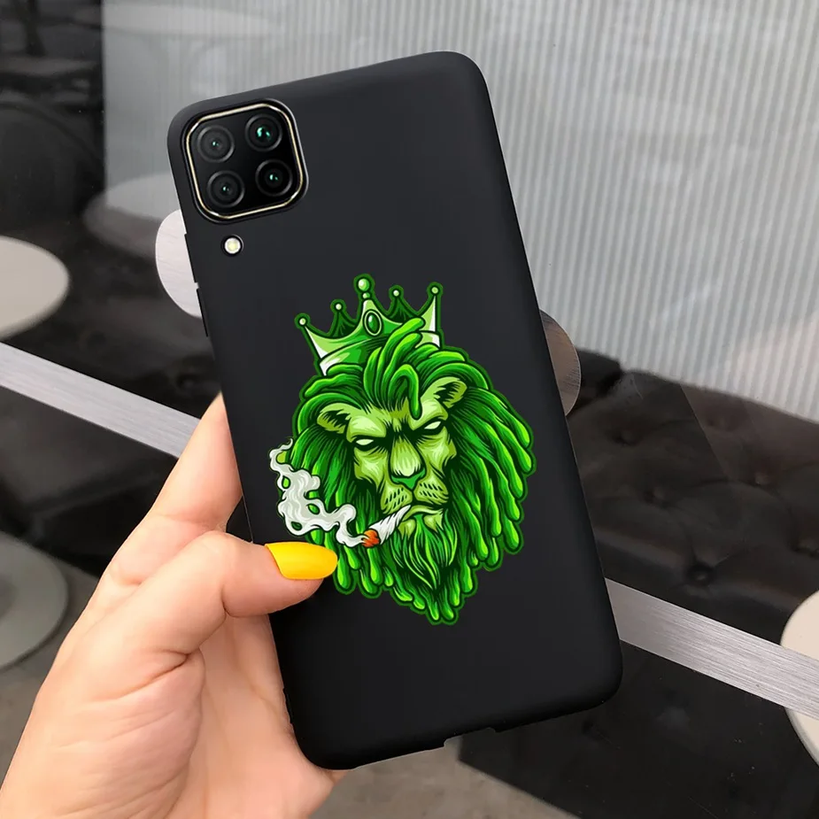 Чехол-накладка для Huawei P40 Lite Nova 7i с принтом дракона Льва полным покрытием |