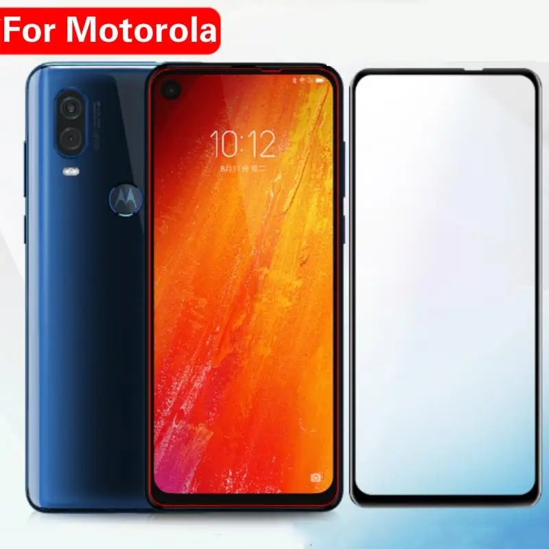 2.5D полное покрытие защитное закаленное стекло для Moto G8 Plus Защита экрана Motorola E6S G6
