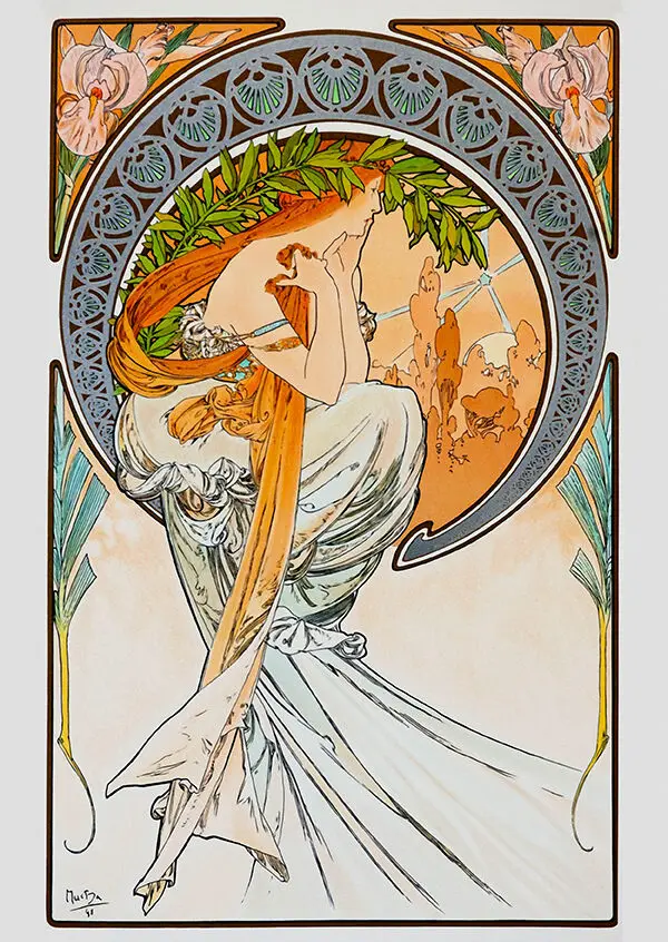 Картины масляными красками Alphonse художественные на холсте настенные украшения