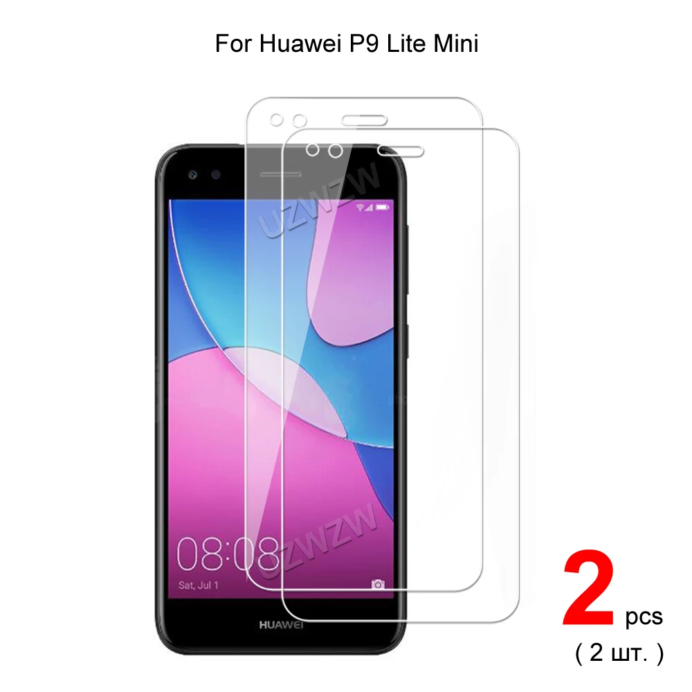

For Huawei P9 Lite Mini Tempered Glass Screen Protectors Protective Guard Film HD Clear 0.3mm 9H Hardness 2.5D