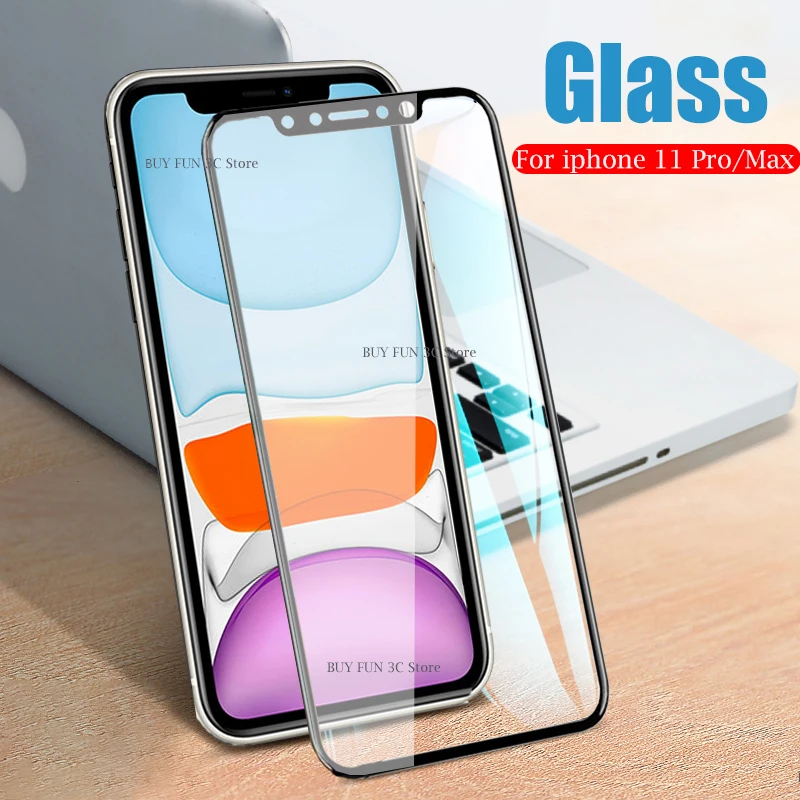 2 шт закаленное стекло для iphone 11 3D протектор экрана для apple iphone 11 pro max Защитная стеклянная пленка 11pro 11promax iphone 11