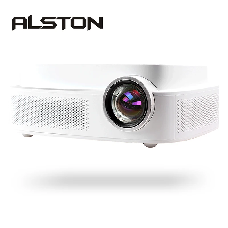 ALSTON Q7 full hd светодиодный проектор 4k HDMI совместимый USB AV 1080p Портативный