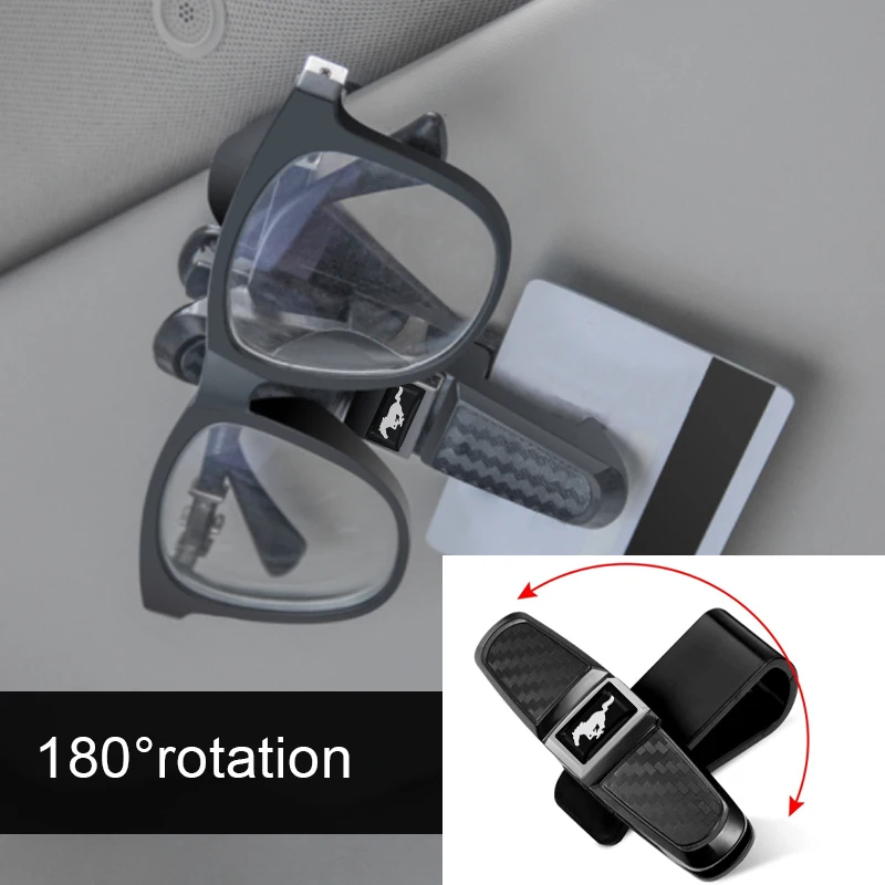 Автомобильный солнцезащитный козырек коробка для очков зажим солнцезащитных