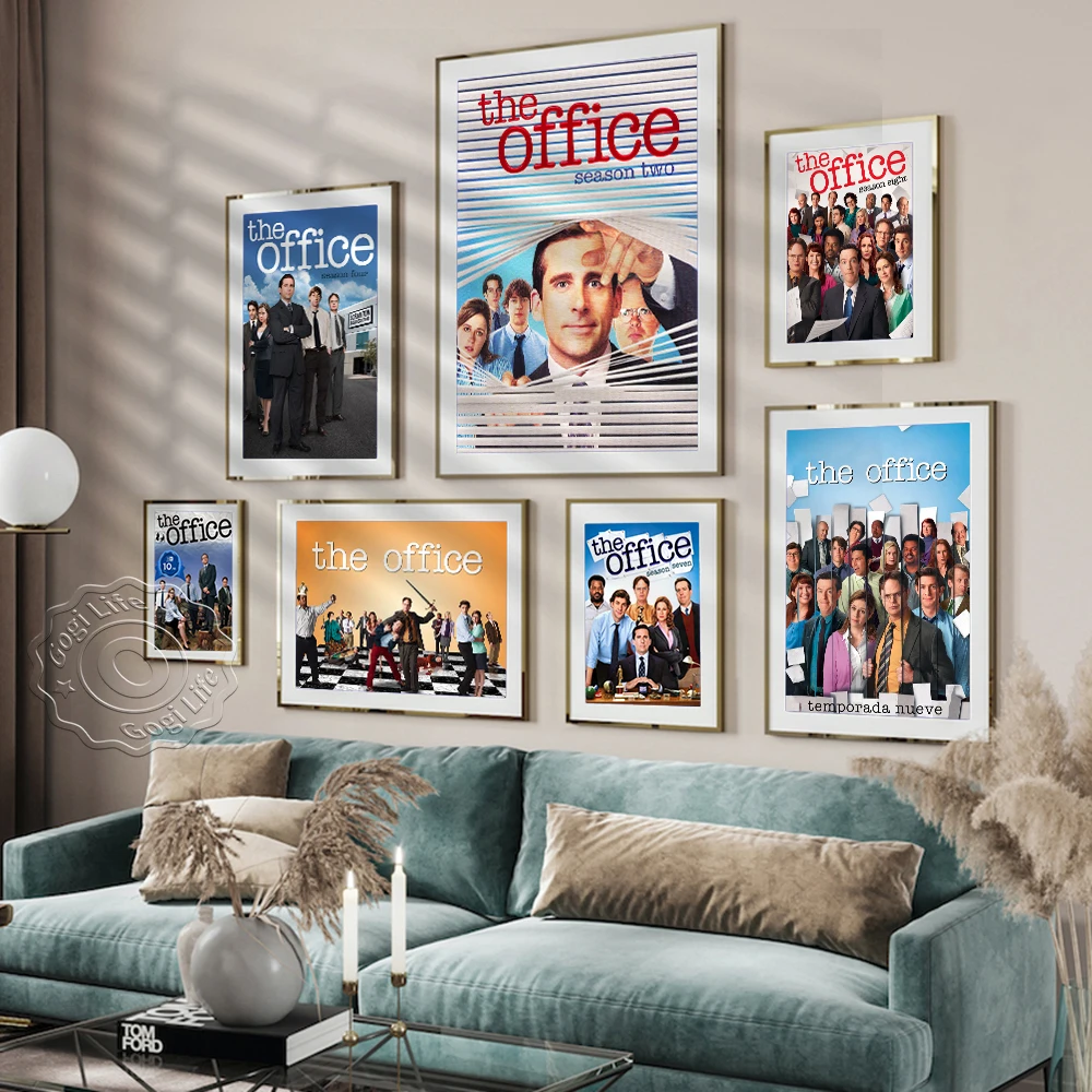 

Newly American TV Series The Office Canvas Painting Art Poster, The Office TV Series Program Publicity Wall Picture, Home Decor