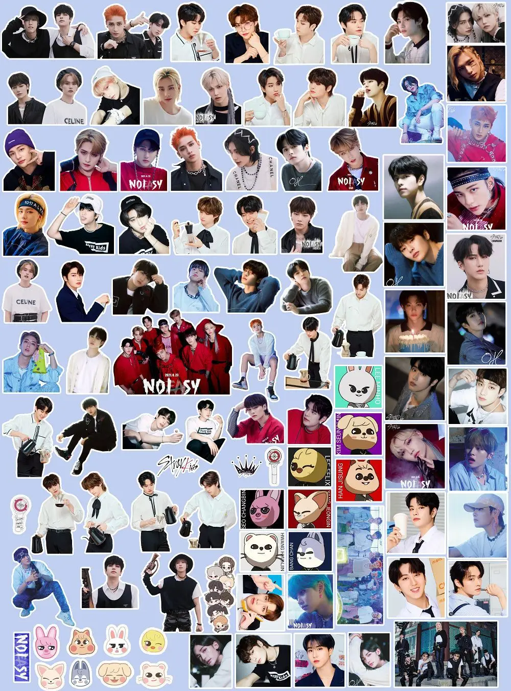 100 шт./Kpop модные стикеры со звездами для скейтборда костюма чехла ноутбука