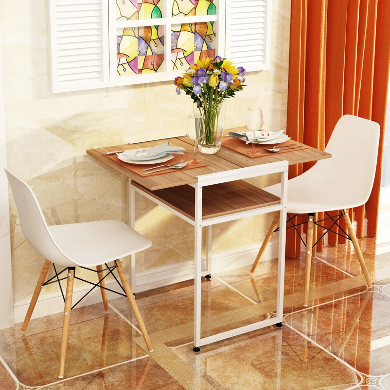 Небольшой столик простой бытовой прямоугольный портативный маленький складной