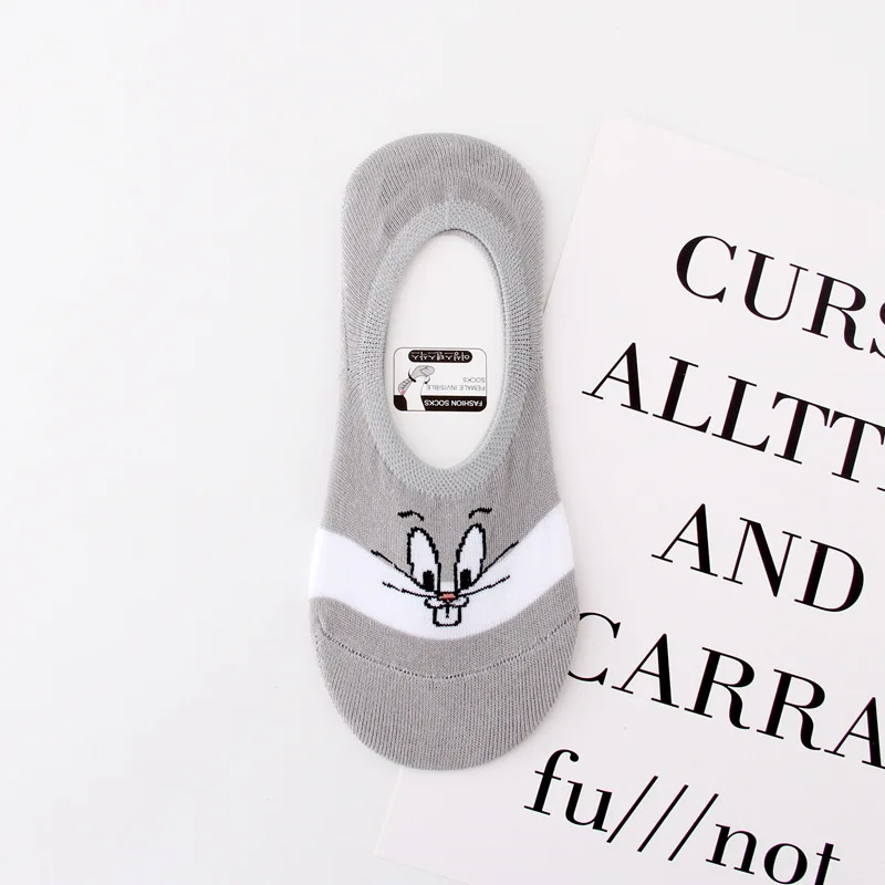 Оптовая продажа Повседневные Короткие хлопковые носки с рисунками животных