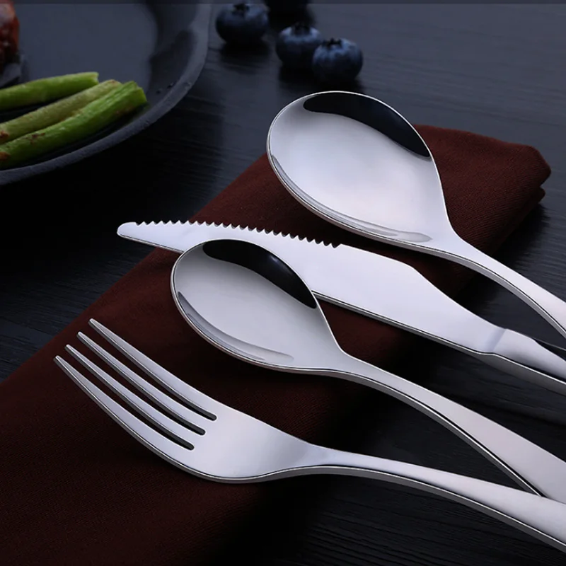 Набор столовых приборов из нержавеющей стали столовые приборы ложки вечерние