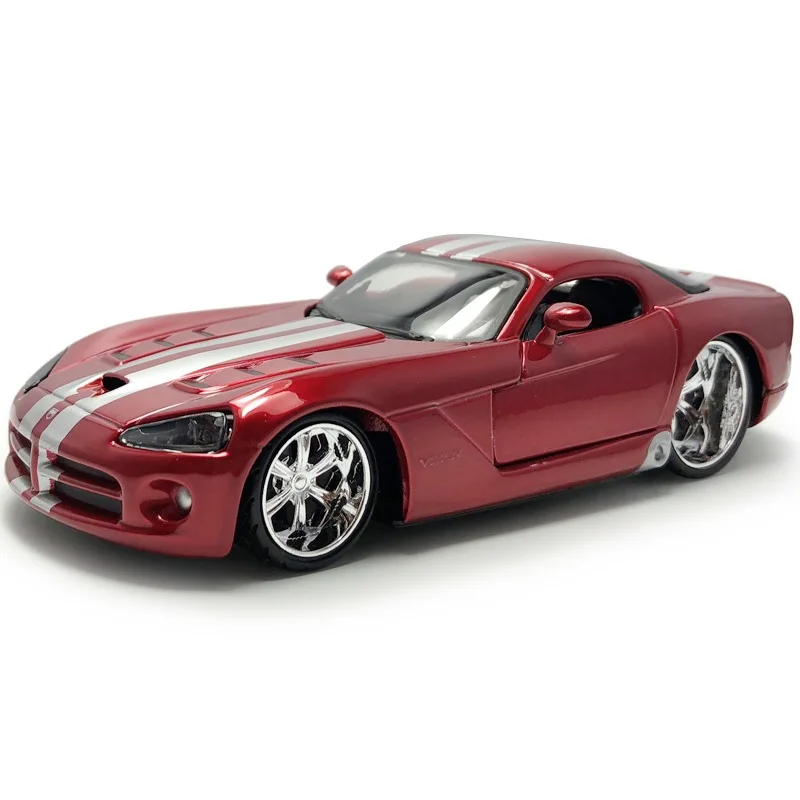 HOMMAT масштаб 1/32 Dodge Viper SRT 10 модель спортивного автомобиля сплав металла 1:32 литые