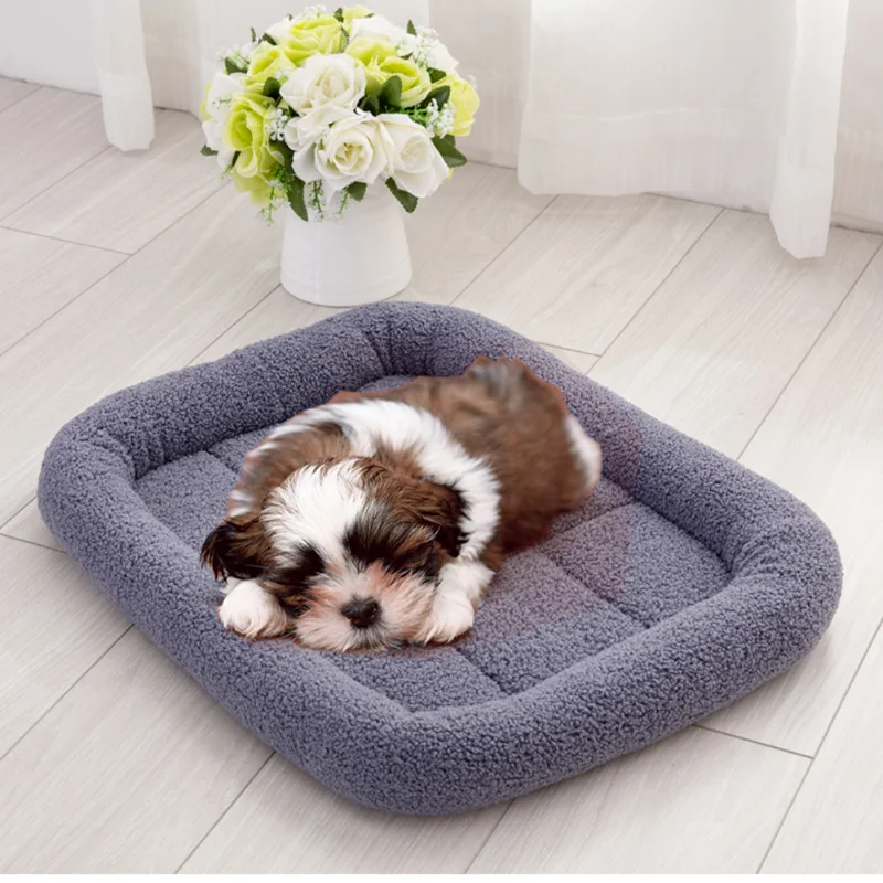 

Large Dog Bolster Bed Mat Washable Crate Mattress Non Slip Pet Cushion Dog Bed Washable Pet Mattress Dog Bed Mats House Kennel