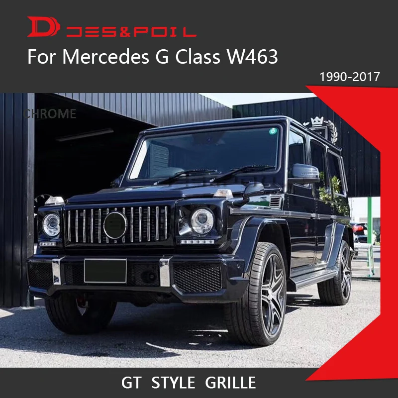 Для Mercedes Benz G Class W463 T rille вертикальный передний бампер гоночный rill 500 350 55 1990-2017