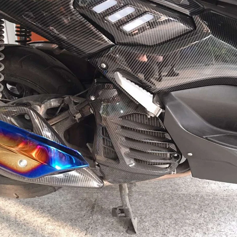 Radiator Panel Cover With Carbon Fiber Grain Fit for Yamaha N-MAX NMAX (K14) | Автомобили и мотоциклы