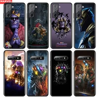 avengers thanos silicone cover for samsung galaxy s21 s20 fe ultra s10 s10e lite s9 s8 s7 edge plus phone case