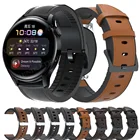 Ремешок силиконовый для Huawei Watch 3  GT 2 46 мм GT2 Pro, браслет из натуральной кожи для наручных часов, 22 мм