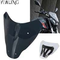 mt 07 motorcycle windschild accessories for yamaha mt 07 mt07 2021 2022 motorcross windschild pc plastic