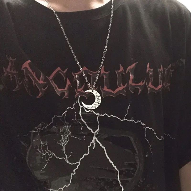 

Top Quality Women Girls Necklace Charm Necklaces Pendants Jewelry Necklace Moon Pendant Necklace Sweater Chain