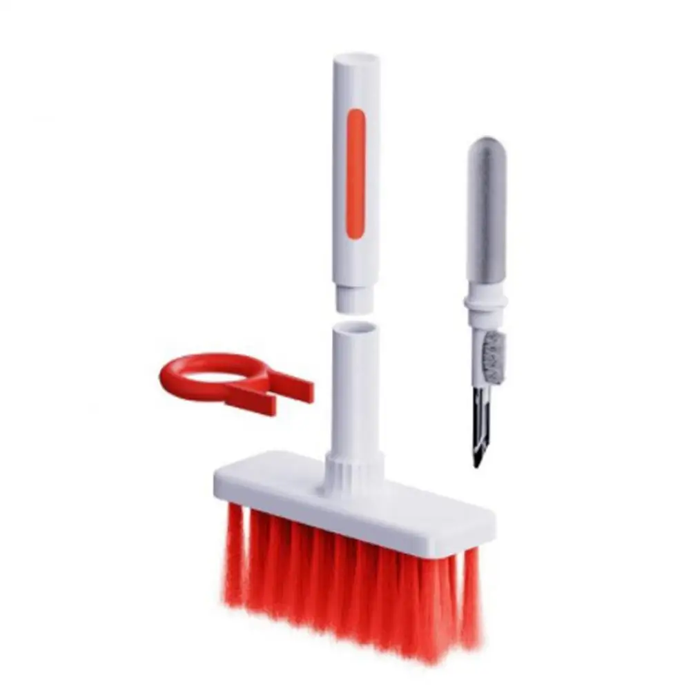 

Чистящая мягкая щетка для чистки компьютера Гарнитуры ноутбука угловой зазор пыли многофункциональный инструмент для удаления пыли