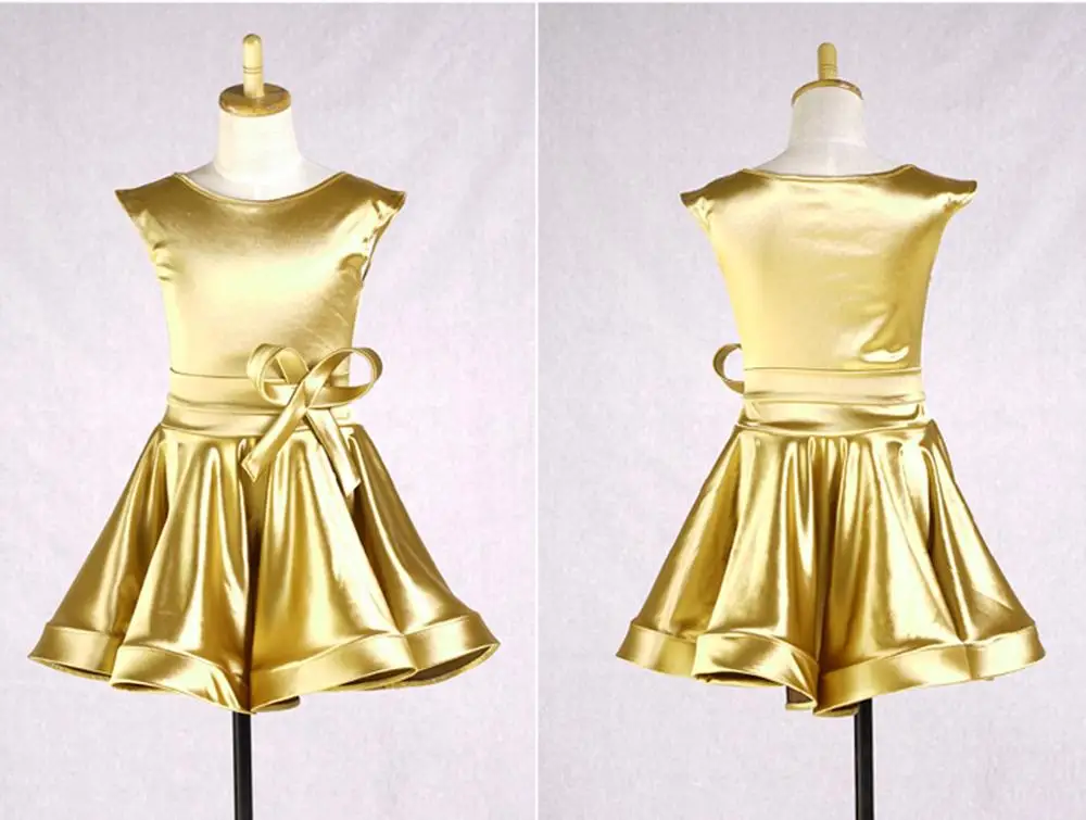 GD3111 детская Латинский танцевальный зал вечерние Танцы профессиональной блеск