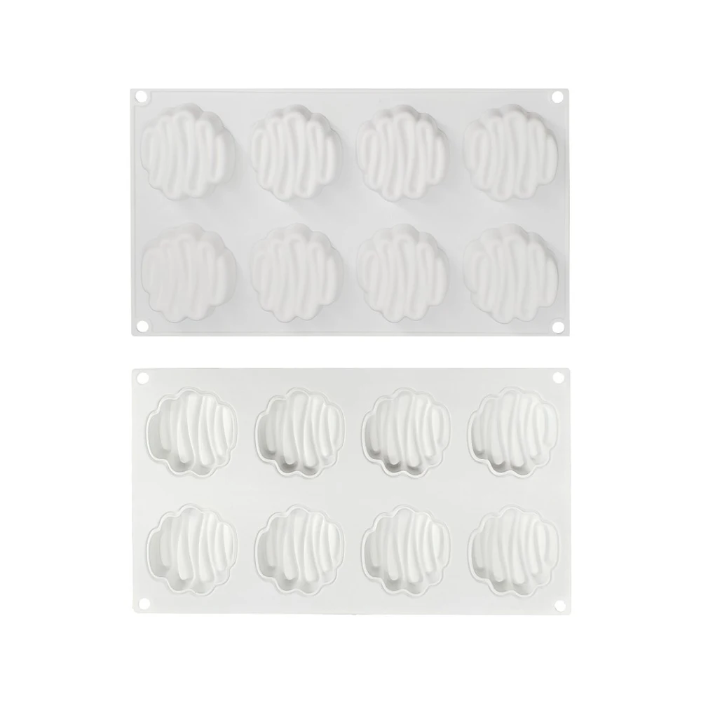 Новый 8 даже круглый мусс форма моделирование крем торт украшение формы круглая