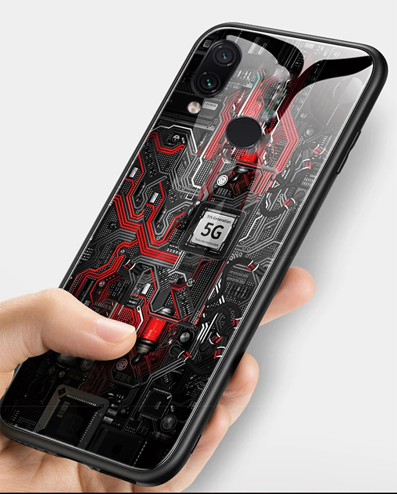 Стеклянный чехол GFAITH Explorer для Honor 8X, чехол из закаленного стекла, силиконовый защитный чехол для Honor 8C Honor 10 Lite Play 7C Honor 20 Lite Honor 20S Honor 9X