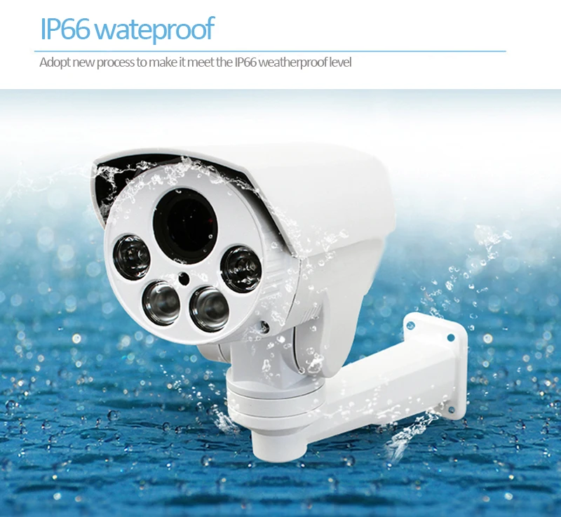 

H.265 5MP Starlight IP PTZ Network Camera POE Bullet Outdoor 2.8-12mm auto-focal Zoom Lens Pan and Tilt Sony IMX335 Sensor