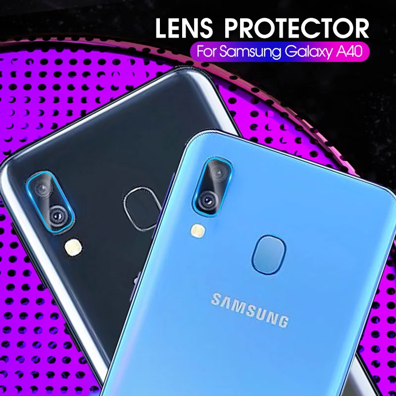 2 шт. Защитная пленка для задней камеры samsung Galaxy A40 50 A70 A80 A20E A9 Star облегченное