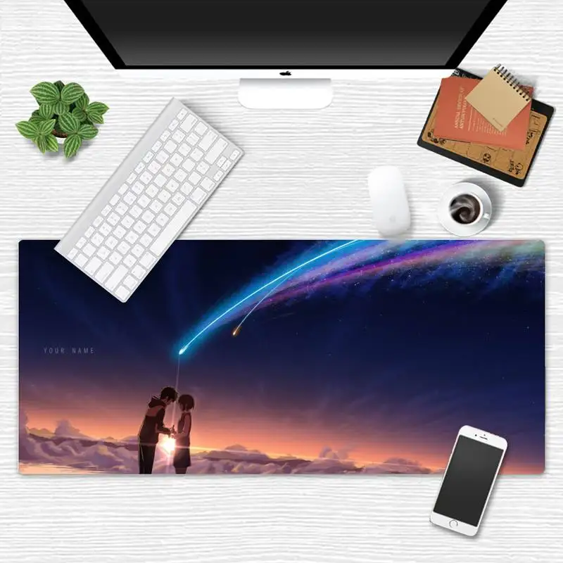 

your name Laptop Gaming Mice Mousepad X XL XXL Non-slip Cushion Thickness 2mm LockEdge equal LE