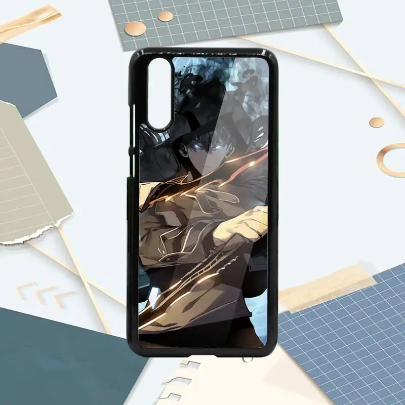 

Anime solo leveling Phone Case PC For Samsung galaxy S note 8 9 20 10 e lite2019 plus pro ultra