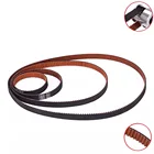 Ремни ГРМ MEGA GT2 с замкнутой петлей для 3D-принтеров, Нескользящие, ширина 6 мм, резиновые, 110, 112, 158, 280, 300, 852 мм, 2 Гт, синхронные ремни