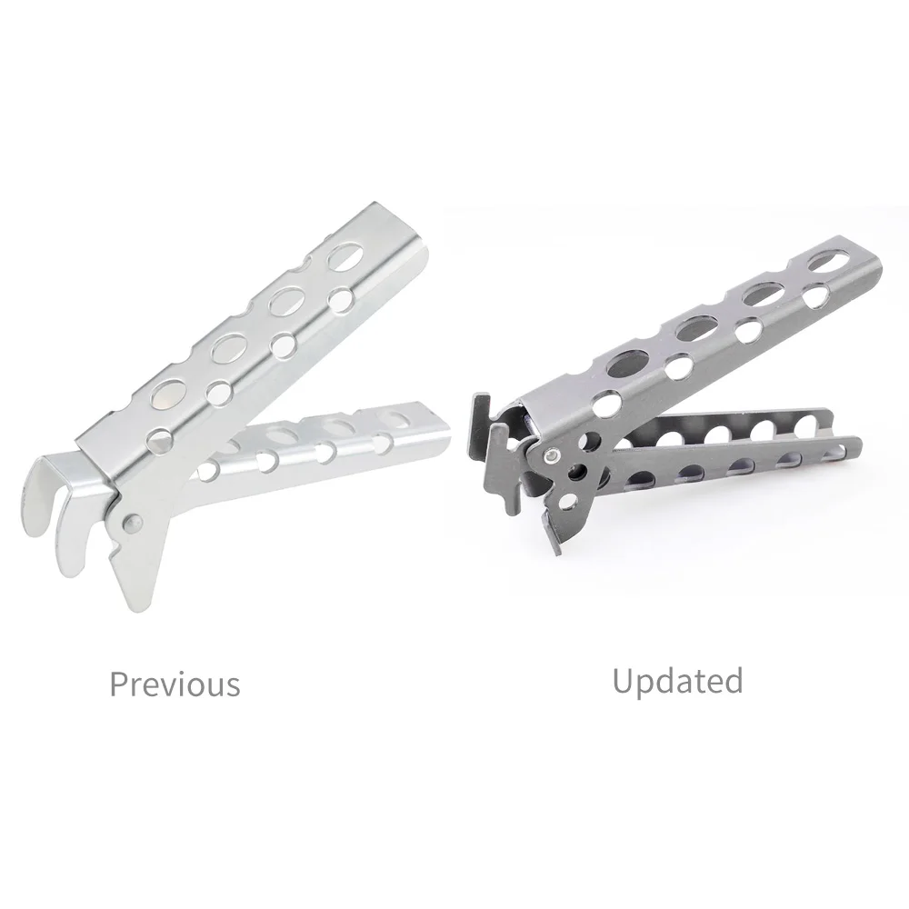 

Camping Outdoor Pot Pan Gripper Handle Bowl Gripper Cookware Tableware Anti-hot Pot Pan Gripper Holder Picnic Home Kitchen Tool