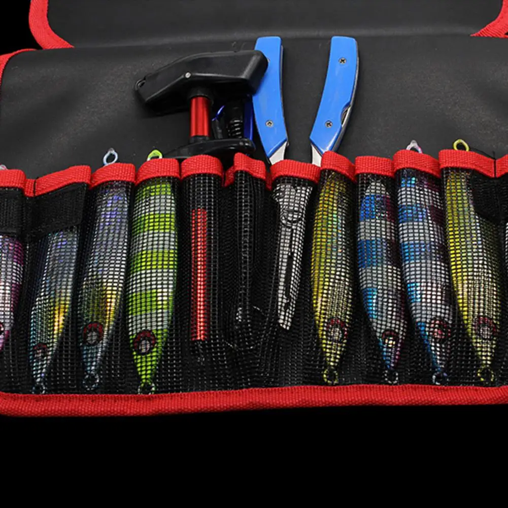 30% Discounts Hot! Bait Pack Iron Plate Foldable Fishing Accessories Waterproof Convenient Lure Storage Bag for | Спорт и