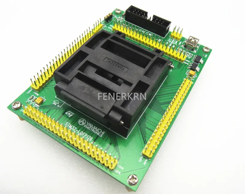 

Тестовое гнездо программирования горелки STM32F215/407/417/405 QFP176