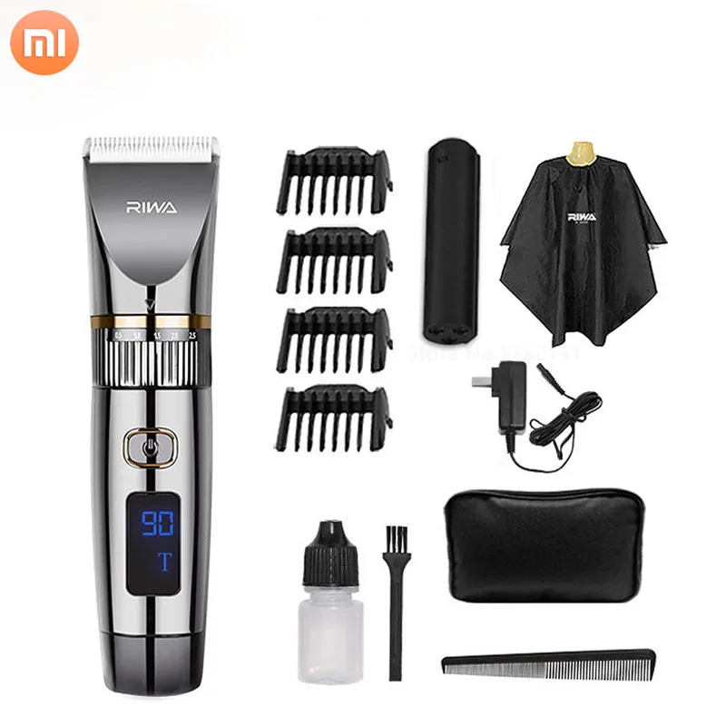 Машинка для стрижки волос Xiaomi RE 6501T электрическая перезаряжаемая