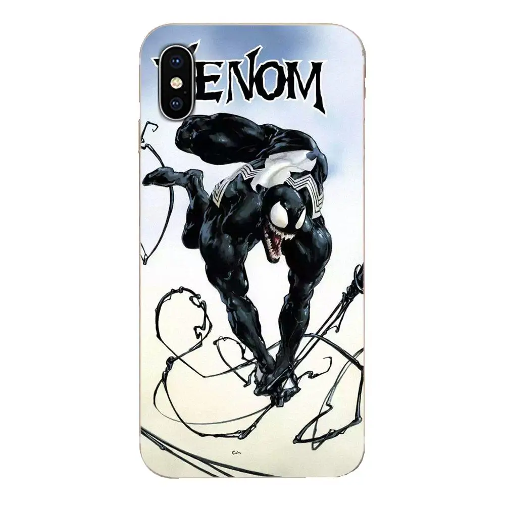 TPU Original Venom Marvel Pretty For Samsung Galaxy A51 A71 A81 A90 5G A91 A01 S11 S11E S20 Plus Ultra | Мобильные телефоны и