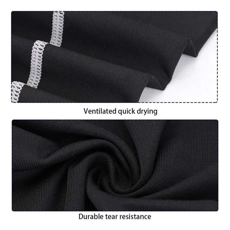 Мужские компрессионные штаны CYSINCOS спортивные для бега баскетбольные бодибилдинга фитнеса обтягивающие