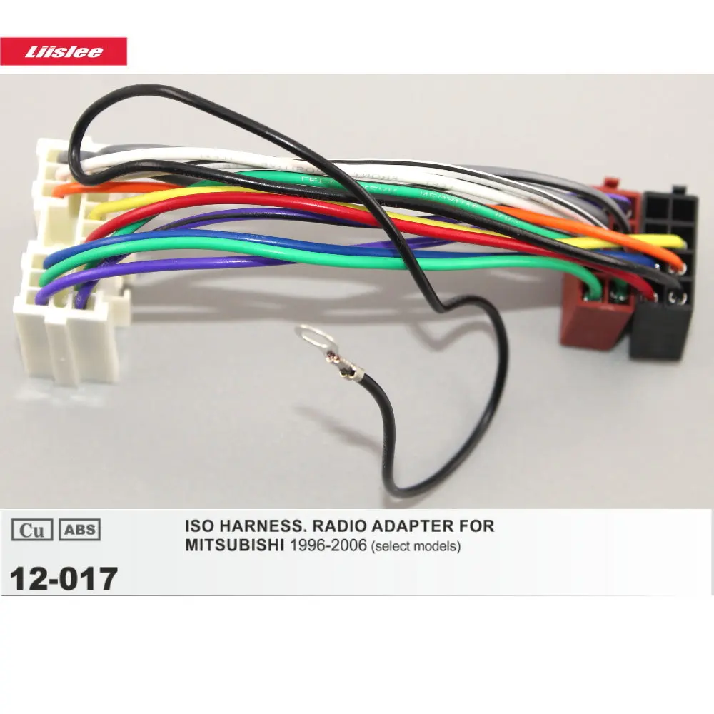 DIN ISO Жгут адаптер для MITSUBISHI Grandis/Hunter/Lancer/L200 автомобильный завод радио 14 контактов