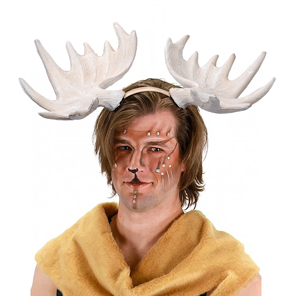 Женские Модные рождественские украшения маскарадный головной убор повязка на