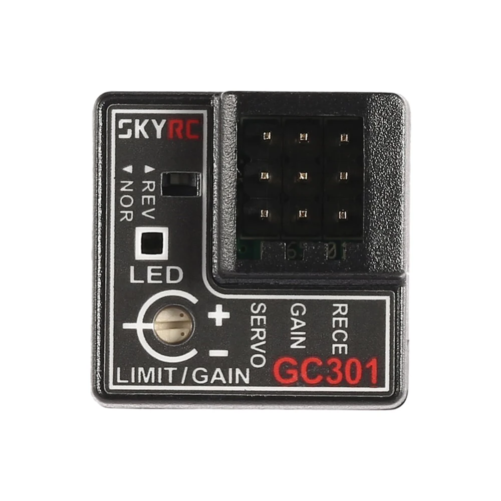Миниатюрный гироскоп SKYRC GC301 4-8 4 в для радиоуправляемой машинки выход рулевого