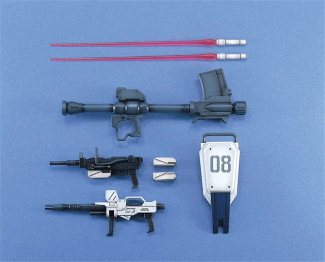 

BANDAI GUNDAM 1/100 MG RX-79G GUNDAM Ez-8 Gundam model kids assembled Robot Anime action figure toys