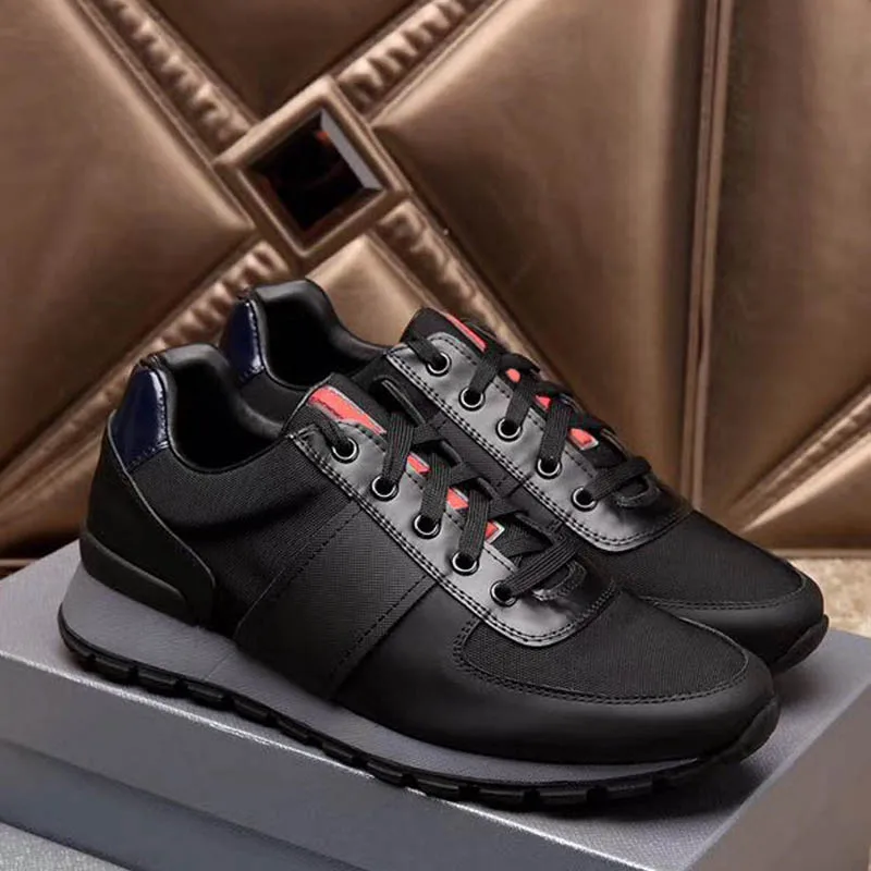 Дизайнерские кожаные мужские кроссовки в стиле пэчворк дышащая Спортивная обувь