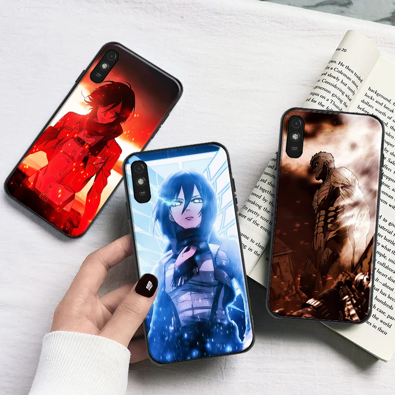 

Attack On Titan Japanese Anime Phone Case For Xiaomi Redmi 7 7A 8 8A 9 9i 9AT 9T 9A 9C Note 7 8 8T 8 2021 Back Cover Funda Capa